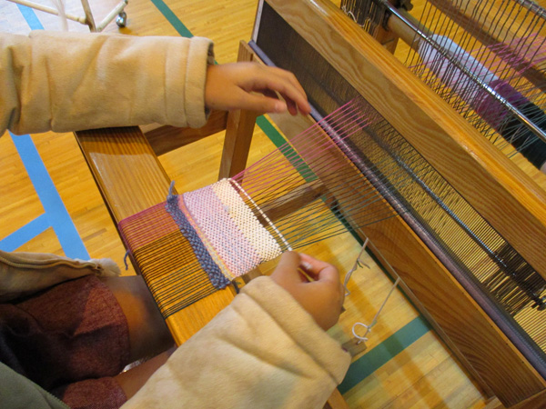手織り工房わくわく本舗・織物体験教室